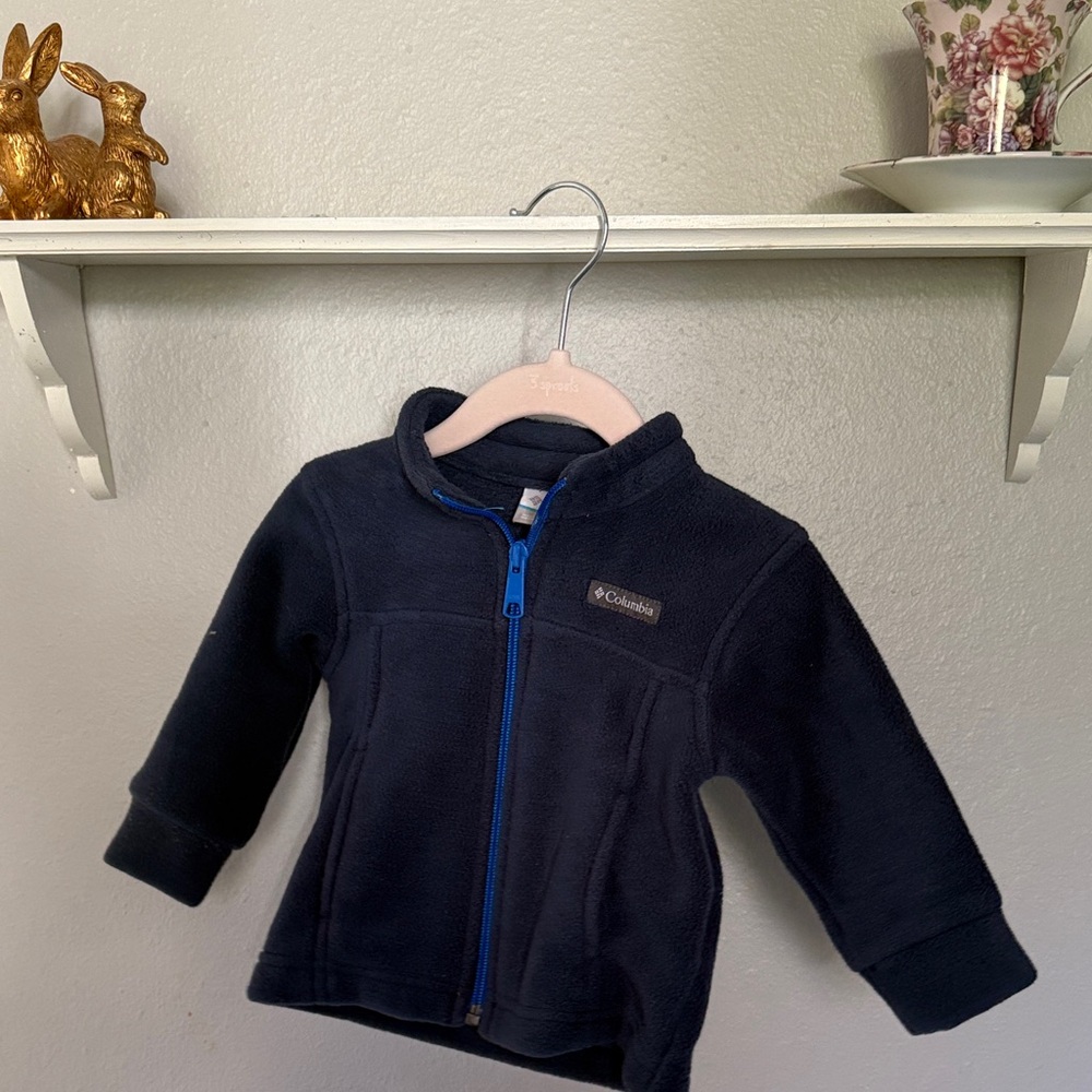 Columbia Kids Dark Blue Fleece Hoodie
